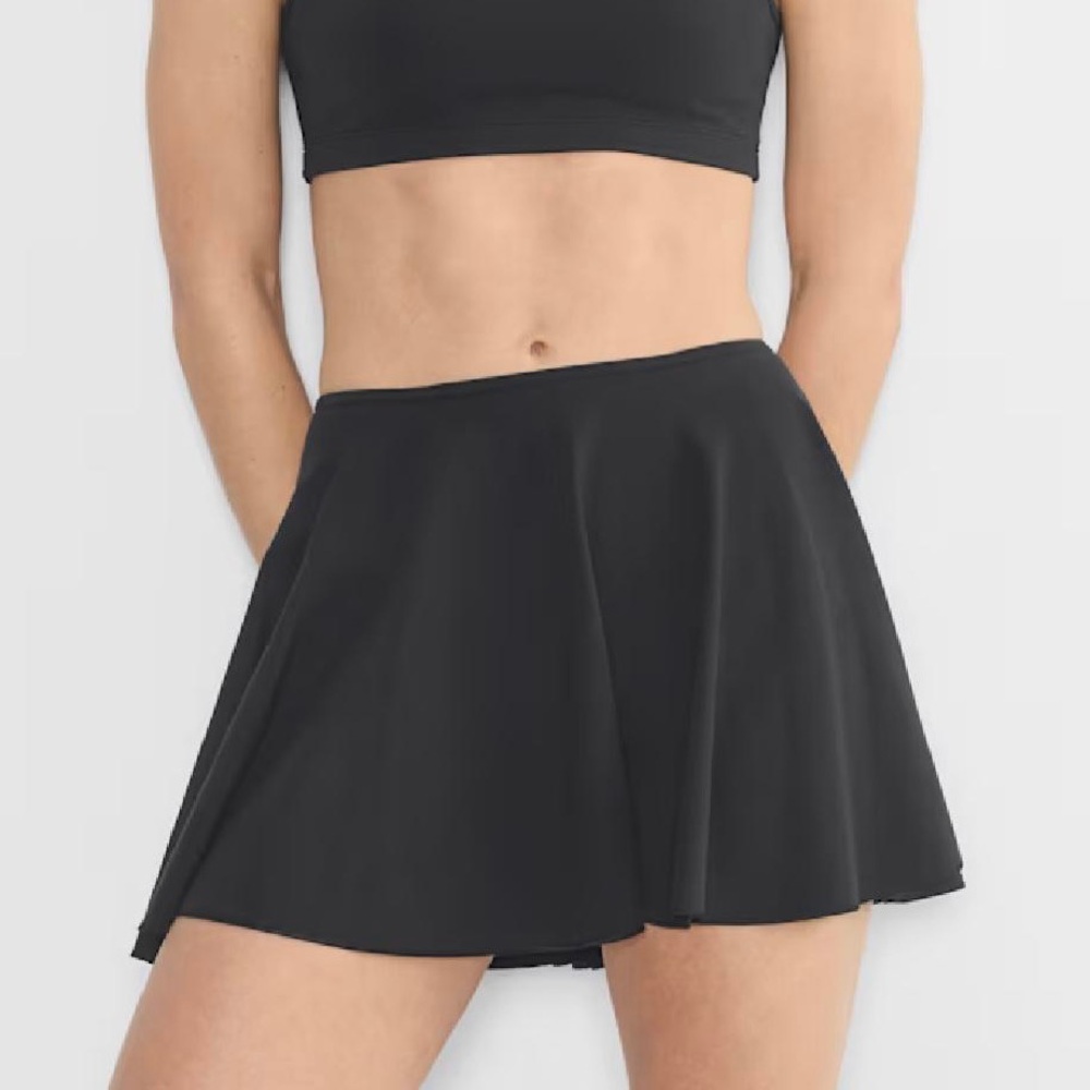 NWT Aritzia Golden Micro Skirt